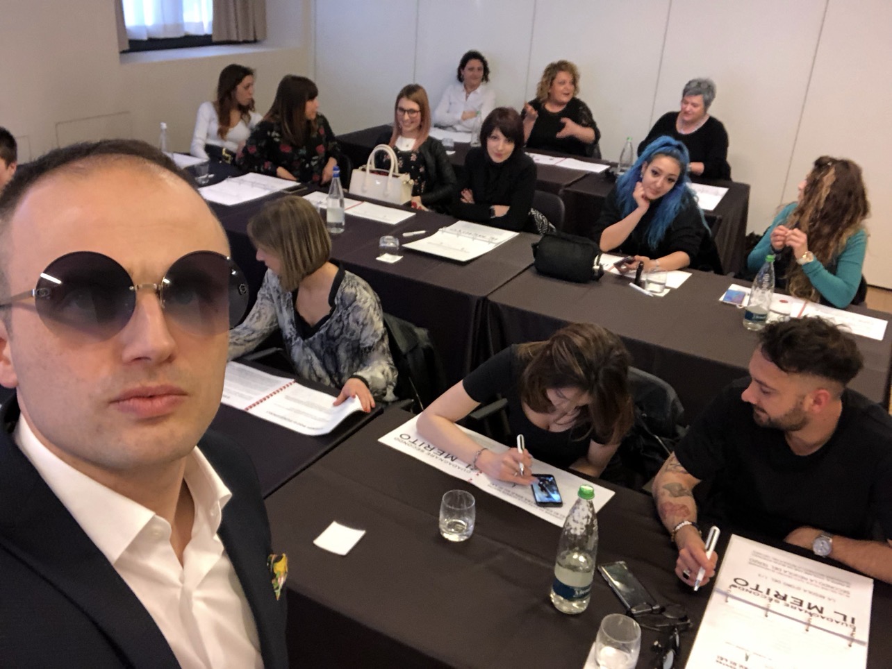 Boot Camp Parrucchiere Power — sala plenaria